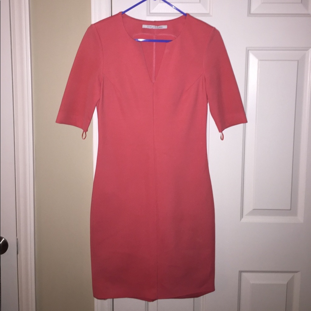 Salmon Diane Von Furstenberg Dress